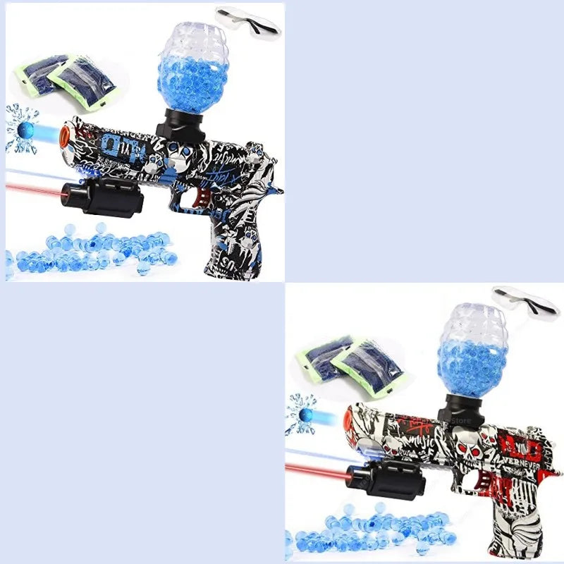 Pistola de Gel Elétrica Desert Eagle - Brinquedo de Tiro com Bolinhas de Água, Arma de Brinquedo para Crianças, Ideal para Atividades ao Ar Livre - Modelo 901