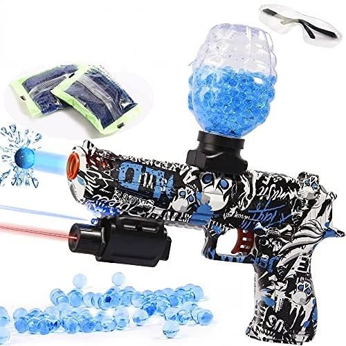 Pistola de Gel Elétrica Desert Eagle - Brinquedo de Tiro com Bolinhas de Água, Arma de Brinquedo para Crianças, Ideal para Atividades ao Ar Livre - Modelo 901