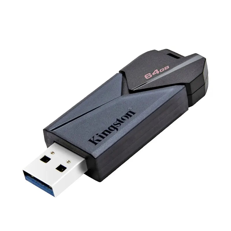 Pen Drive Kingston DTXON - USB Flash Drive, 32GB, 64GB, 128GB, 256GB, USB 3.2, Mini Key, Ideal para Armazenamento